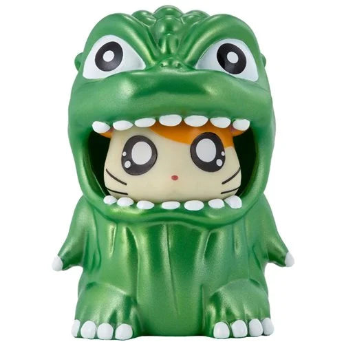 Godzilla x Hamtaro Chibi Godzilla Ham-kun Movie Monster Series Vinyl Figure