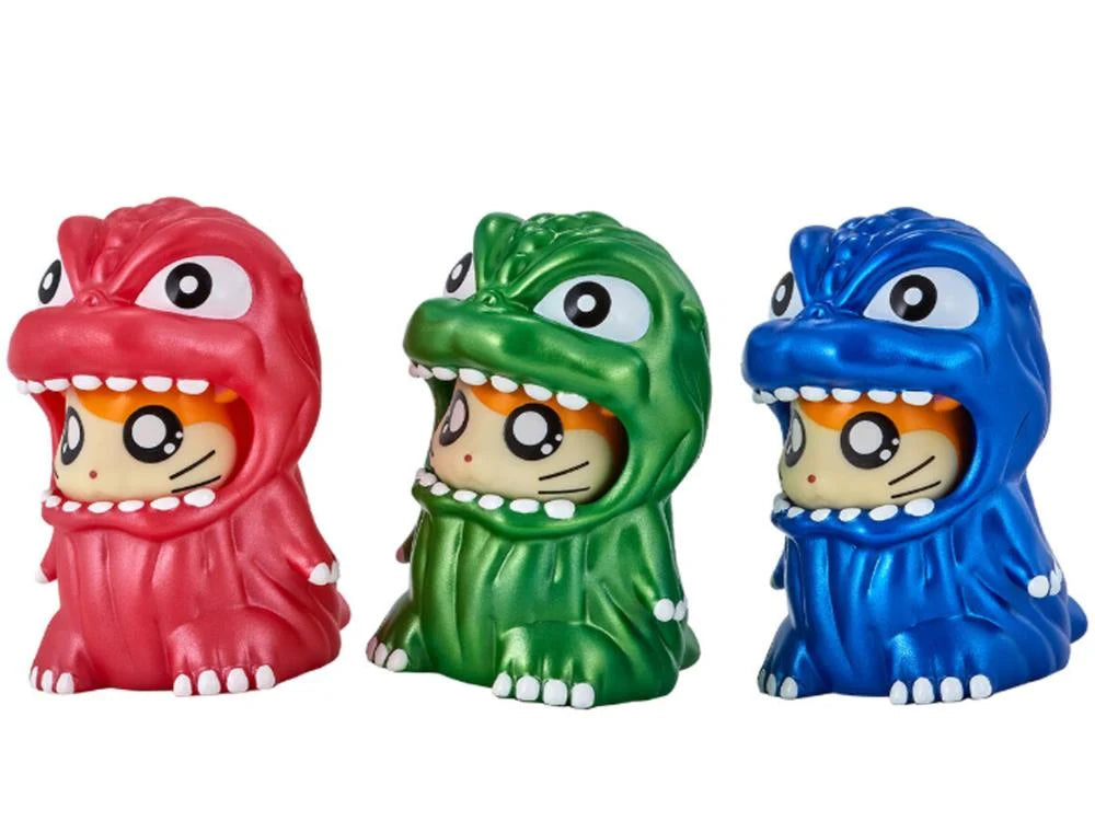 Bandai Godzilla x Hamtaro Movie Monster Series vinyl figure collectible