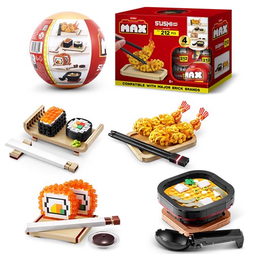 Max Premium Sushi Bar Collection Series 1 Blind-Box Building Brick